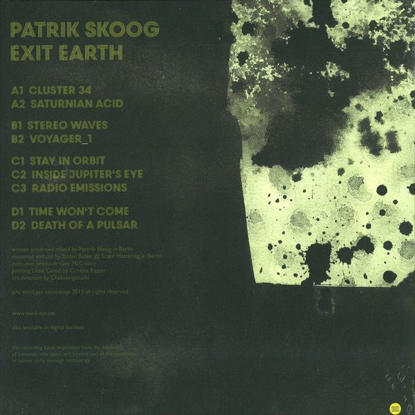 Patrik Skoog - Exit Earth | Third Ear Recordings (3ELP-2013_11) - 2