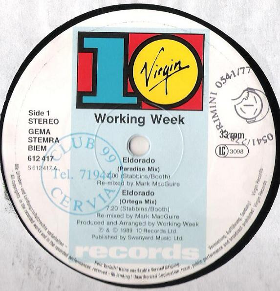 Working Week - Eldorado | 10 Records (612 417) - 3 Working Week - Eldorado | 10 Records (612 417) - 3
