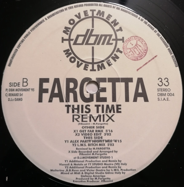 Fargetta - This Time (Sexy Night) (Remix) | DBM Movement (DBM 004) - 3