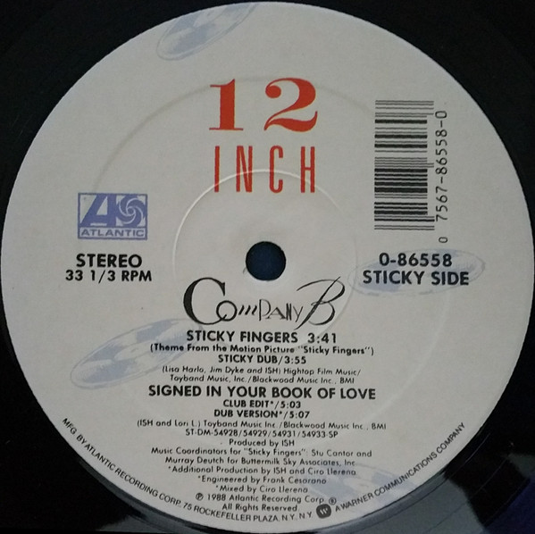 Company B - Signed In Your Book Of Love | Atlantic (0-86558) - 4 Company B - Signed In Your Book Of Love | Atlantic (0-86558) - 4