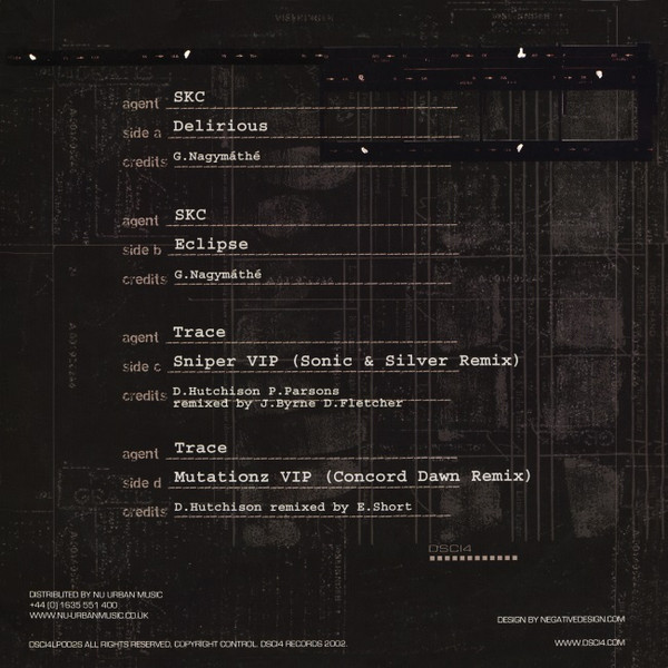 SKC / DJ Trace - Spy Technologies | DSCI4 (DSCI4LP 002 S) - 2