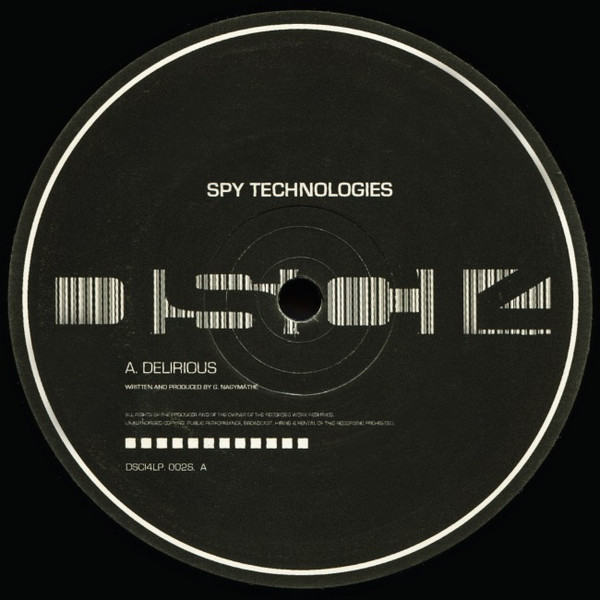 SKC / DJ Trace - Spy Technologies | DSCI4 (DSCI4LP 002 S) - 3