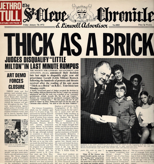 Thick As A Brick