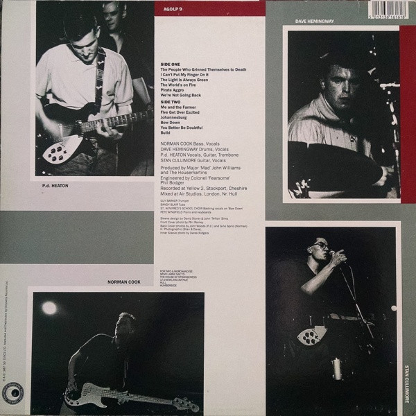 The Housemartins - The People Who Grinned Themselves To Death | Go! Discs (AGOLP 9) - 2