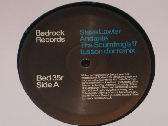 Steve Lawler - Andante | Bedrock Records (Bed 35r) - 3 Steve Lawler - Andante | Bedrock Records (Bed 35r) - 3