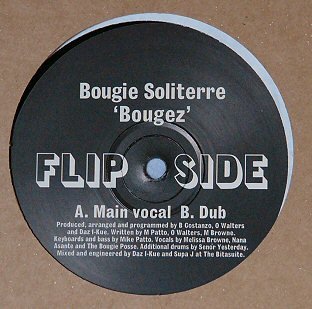 Bougie Soliterre - Bougez | Flipside (FLIP 001)