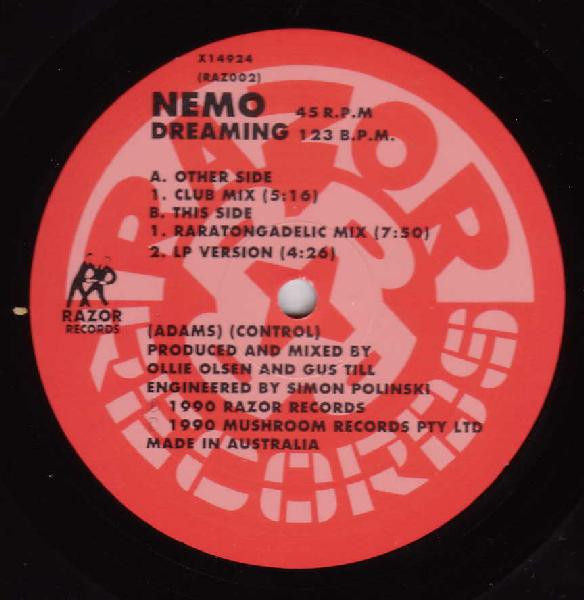 Nemo - Dreaming | Razor Records (X14924) - 4