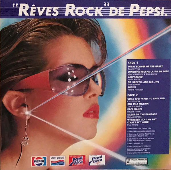 Various - «Rêves Rock» De Pepsi | CBS (CSPS 2346) - 3 Various - «Rêves Rock» De Pepsi | CBS (CSPS 2346) - 3