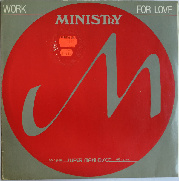 Ministry - Work For Love | Arista (F-600781) - main
