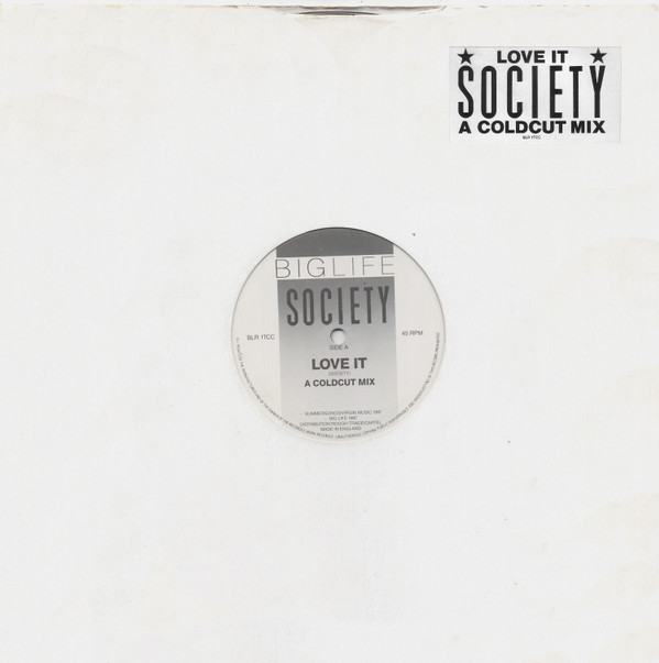 Society - Love It | Big Life (BLR 1TCC) - main