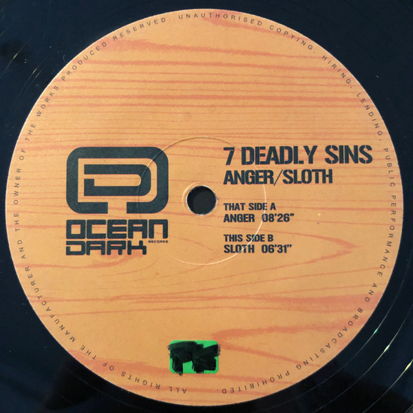 7 Deadly Sins - Anger / Sloth | Ocean Dark (ODK17) - 4
