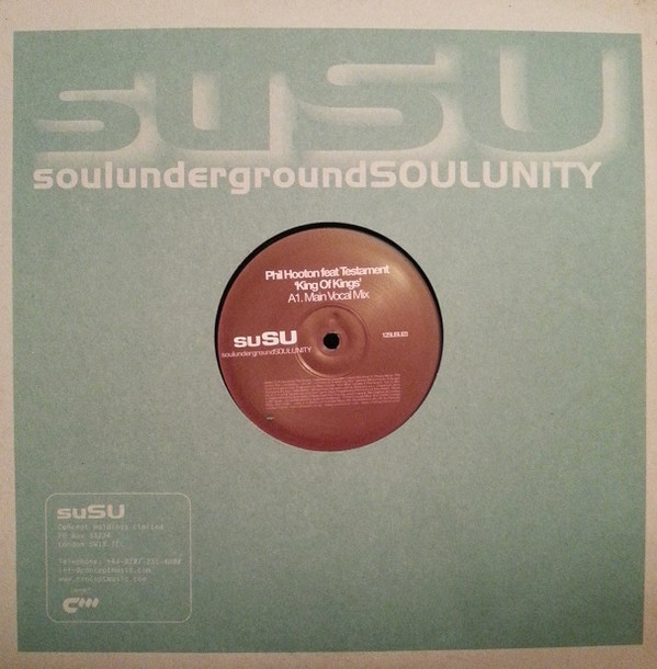 Phil Hooton Featuring Testament - King Of Kings | SuSU (12 SuSU 23) - main