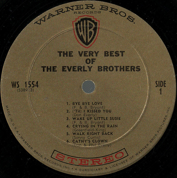 The Very Best Of The Everly Brothers