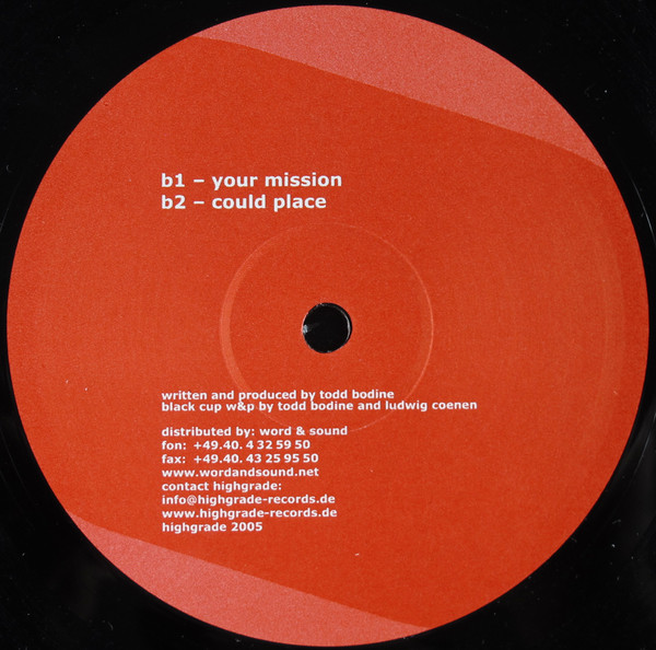 Todd Bodine - Digital Madness III | Highgrade Records (Highgrade 028) - 4