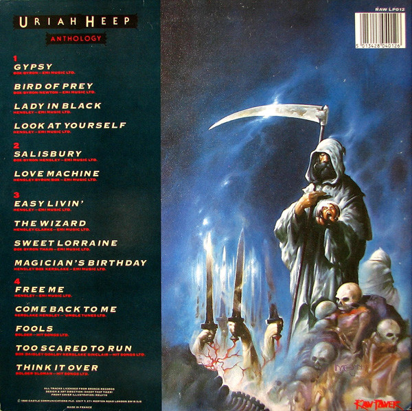 Uriah Heep - Anthology | Raw Power (RAW LP012) - 2