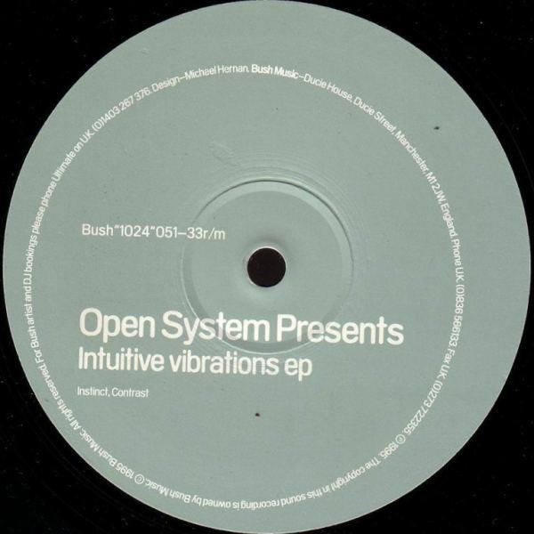 Open System - Intuitive Vibrations EP | Bush (Bush 1024)