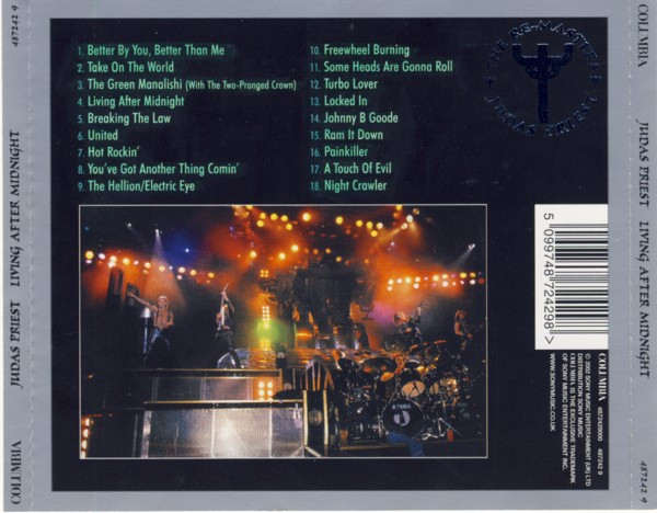 Judas Priest - Living After Midnight | Columbia (487242 9) - 2