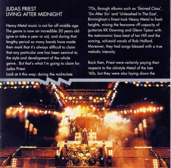 Judas Priest - Living After Midnight | Columbia (487242 9) - 4