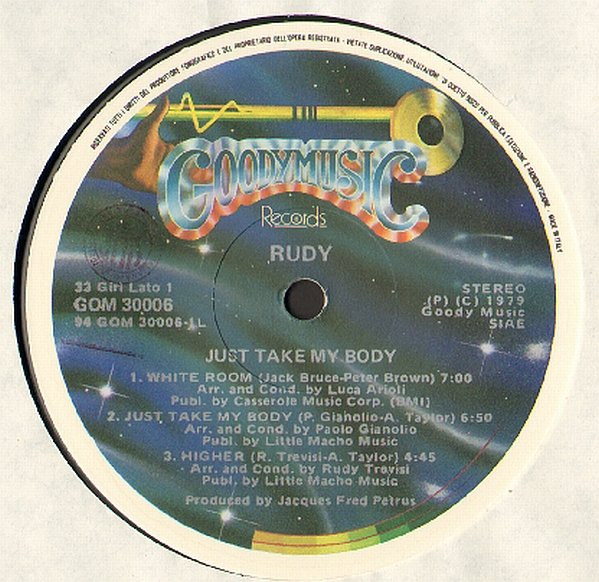 Rudy - Just Take My Body | Goody Music Records (GOM 30006) - 3 Rudy - Just Take My Body | Goody Music Records (GOM 30006) - 3