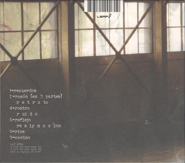 Murcof - Remembranza | Leaf (BAY 47CD) - 4