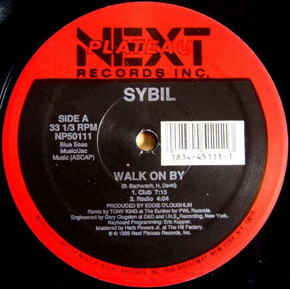Sybil - Walk On By | Next Plateau Records Inc. (NP50111) - main