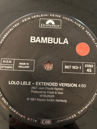 Bambula - Lolo Lele | Polydor (867 163-1) - 2