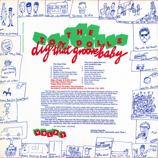 Toy Dolls - Dig That Groove Baby | Volume Records (VOLP 1) - 2 Toy Dolls - Dig That Groove Baby | Volume Records (VOLP 1) - 2