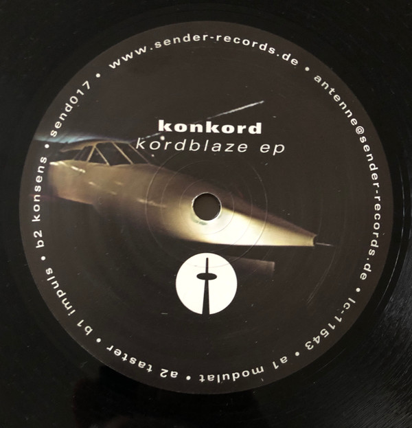 Konkord - Kordblaze EP | Sender Records (send017)