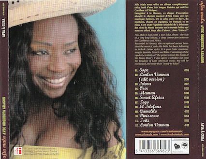 Afia Mala Avec Orquesta Aragon - Afia A Cuba | Cantos (079.0042.020) - 2