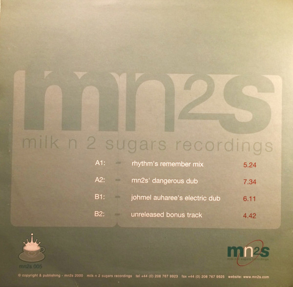 DJ Rhythm - Remember The Time | Milk N 2 Sugars Recordings (mn2s 005) - 4 DJ Rhythm - Remember The Time | Milk N 2 Sugars Recordings (mn2s 005) - 4