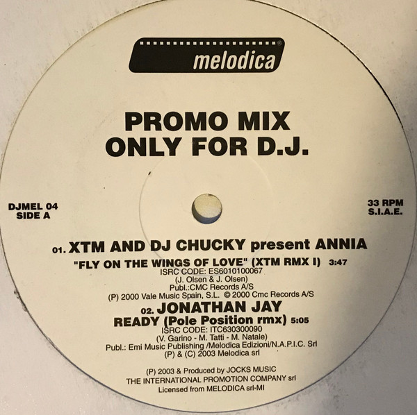 Various - Promo Mix Only For D.J. | Melodica (DJMEL 04)