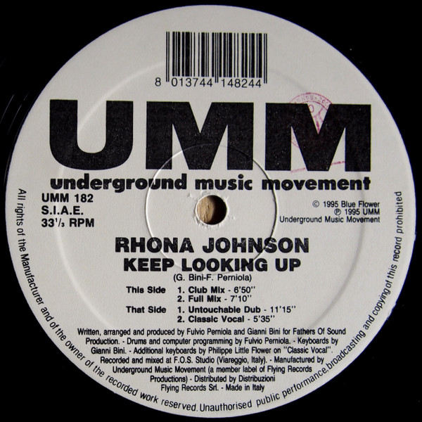Rhona Johnson - Keep Looking Up | UMM (UMM 182) - 2