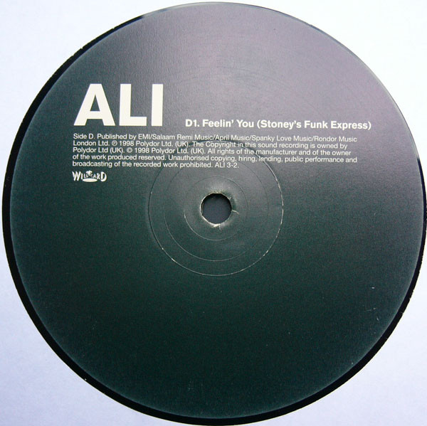 Alistair Tennant - Feelin' You | Polydor (ALI 3-1/2) - 6