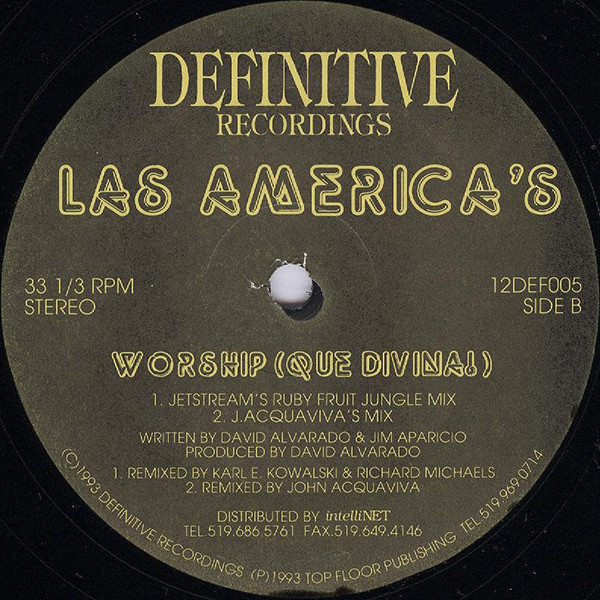 Las Americas - Worship (Que Divina!) | Definitive Recordings (12DEF005) - 2