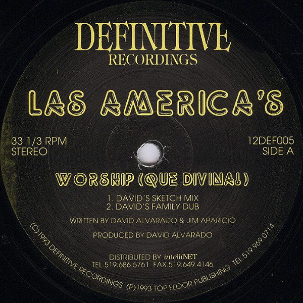 Las Americas - Worship (Que Divina!) | Definitive Recordings (12DEF005)