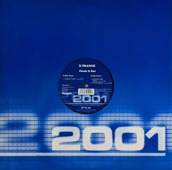 X-Trance - Check It Out | 2001 (TWO 5030-12) - 3 X-Trance - Check It Out | 2001 (TWO 5030-12) - 3