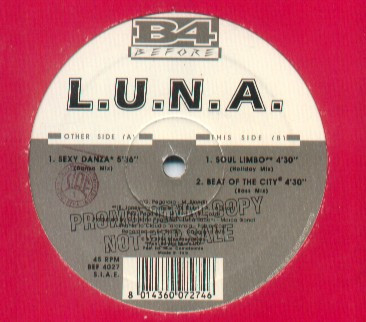 L.U.N.A. - Sexy Danza | B4 Before (BEF 4027)