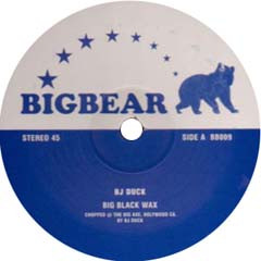BJ Duck - Big Black Wax | Big Bear (BB009) - main