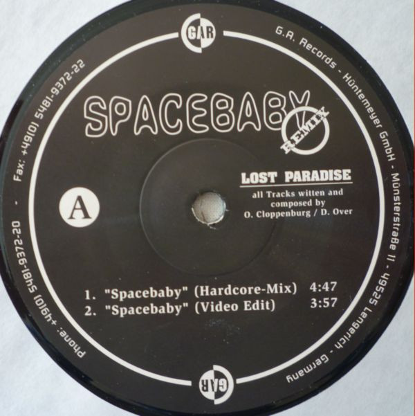 Spacebaby - Spacebaby (Remix) | Gothic Arts Records (GAR 063)