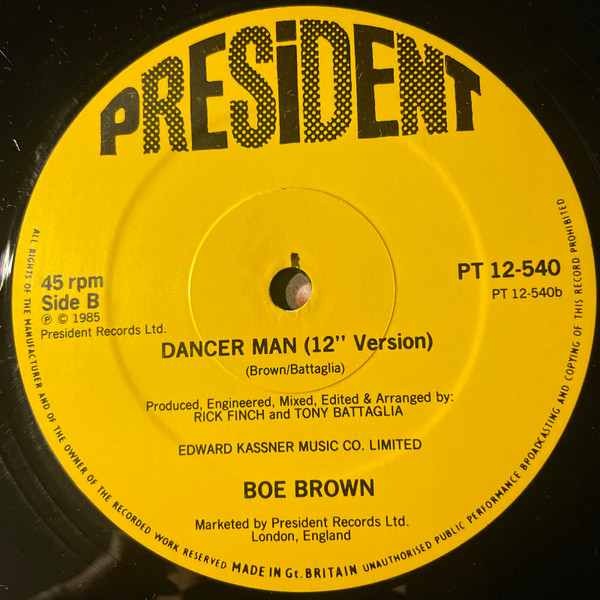 Boe Brown & The Uptown Horns - Sound Your Funky Horn | President Records (PT-540) - 4