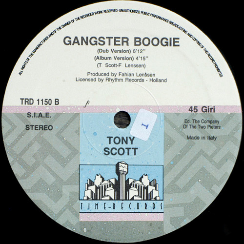 Tony Scott - Gangster Boogie | Time Records (TRD 1150) - 4 Tony Scott - Gangster Boogie | Time Records (TRD 1150) - 4