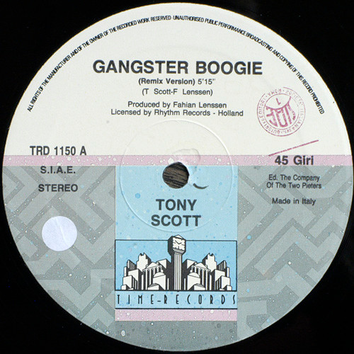 Tony Scott - Gangster Boogie | Time Records (TRD 1150) - 3 Tony Scott - Gangster Boogie | Time Records (TRD 1150) - 3