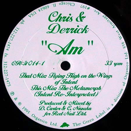 Chris & Derrick - Am | Organico (ORG-014) - main Chris & Derrick - Am | Organico (ORG-014) - main