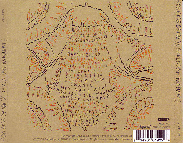Devendra Banhart - Cripple Crow | XL Recordings (XLCD 192) - 2