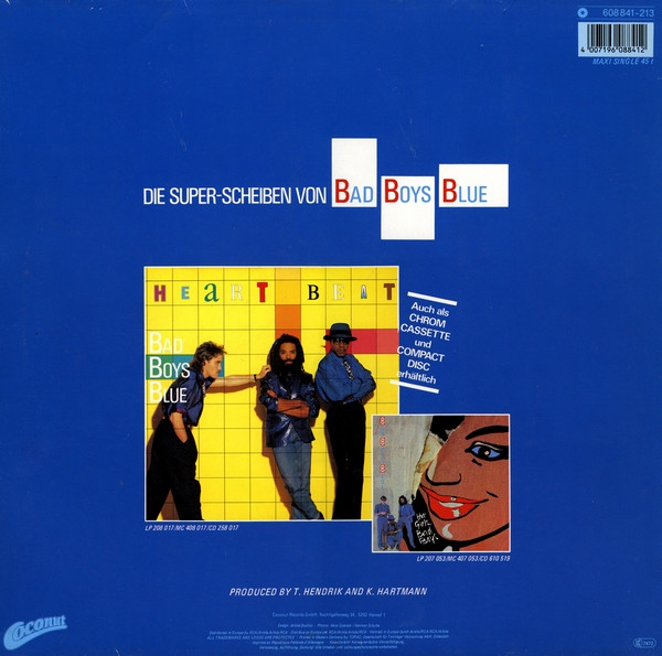 Bad Boys Blue - Gimme Gimme Your Lovin' ›Little Lady‹ (Long Version) | Coconut (608 841) - 4