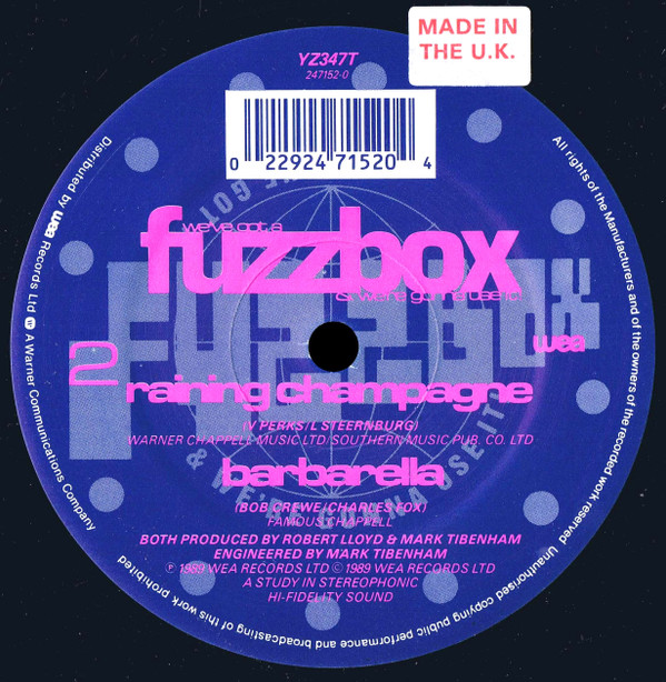 We've Got A Fuzzbox And We're Gonna Use It - International Rescue | WEA (YZ 347T) - 4 We've Got A Fuzzbox And We're Gonna Use It - International Rescue | WEA (YZ 347T) - 4