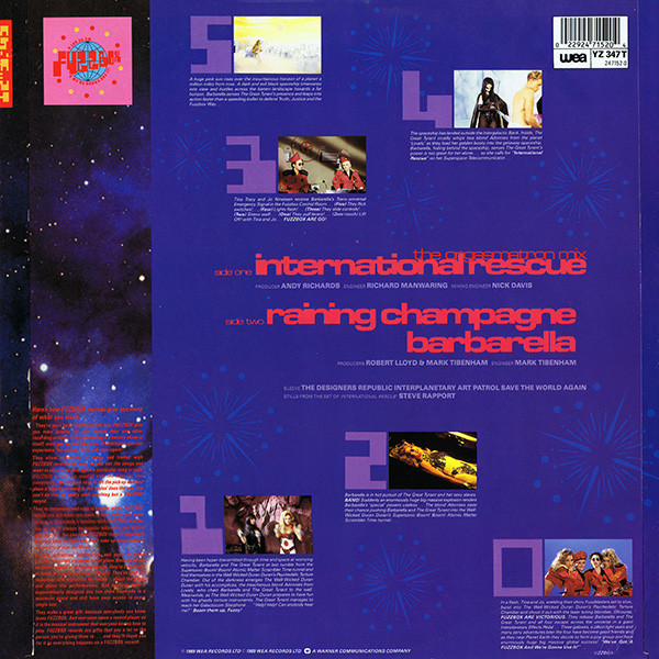 We've Got A Fuzzbox And We're Gonna Use It - International Rescue | WEA (YZ 347T) - 2 We've Got A Fuzzbox And We're Gonna Use It - International Rescue | WEA (YZ 347T) - 2