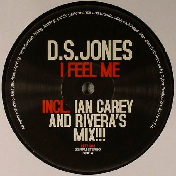 D.S. Jones - I Feel Me | Hit! Records (HIT! 004) - main D.S. Jones - I Feel Me | Hit! Records (HIT! 004) - main