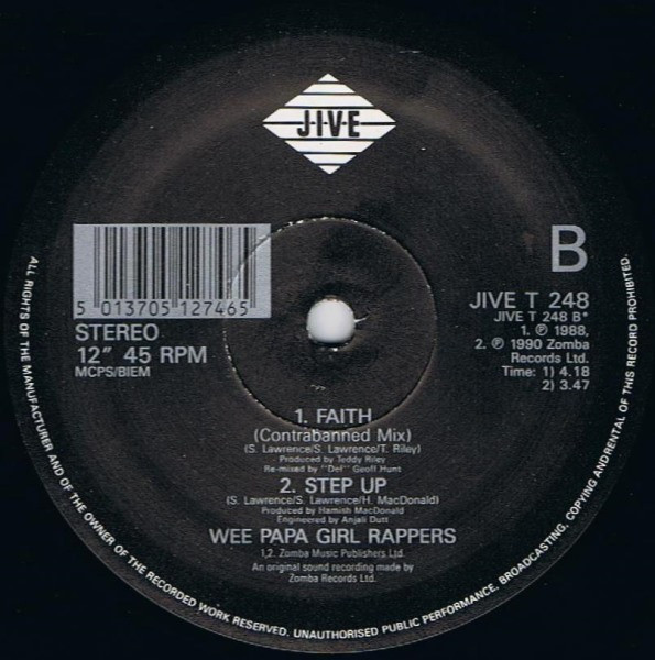 Wee Papa Girl Rappers - Get In The Groove | Jive (JIVE T 248) - 4