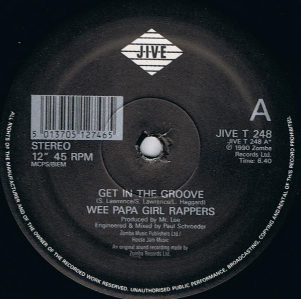 Wee Papa Girl Rappers - Get In The Groove | Jive (JIVE T 248) - 3